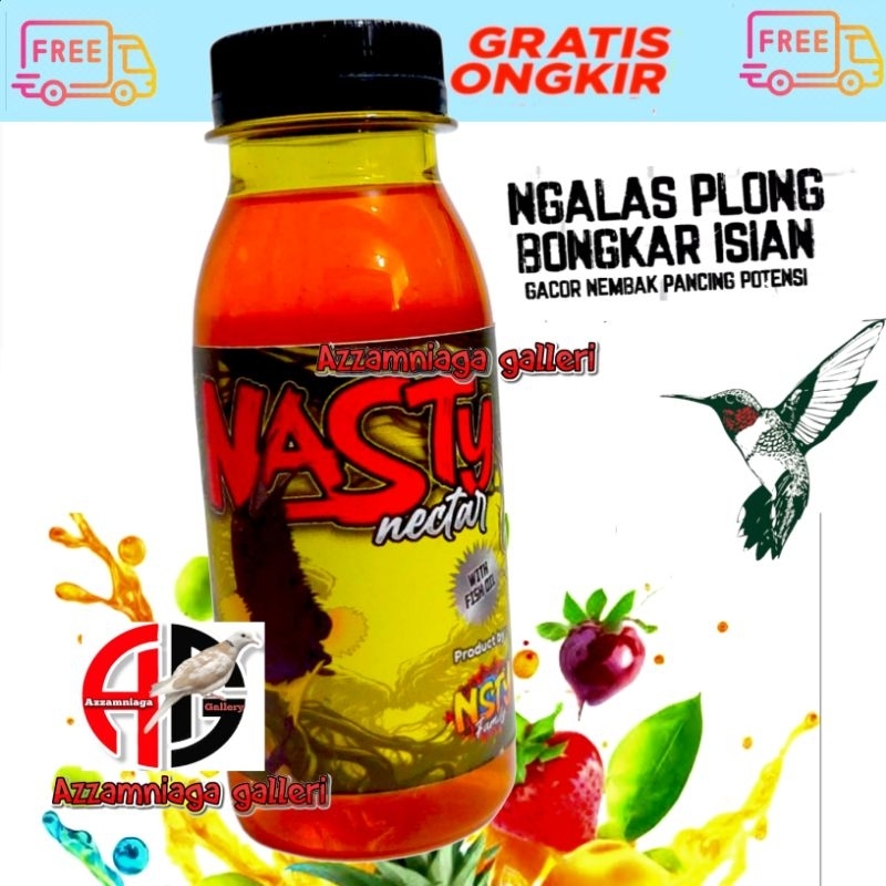 NASTY NEKTAR ORANGE 125 VITAMIN BURUNG KOLIBRI