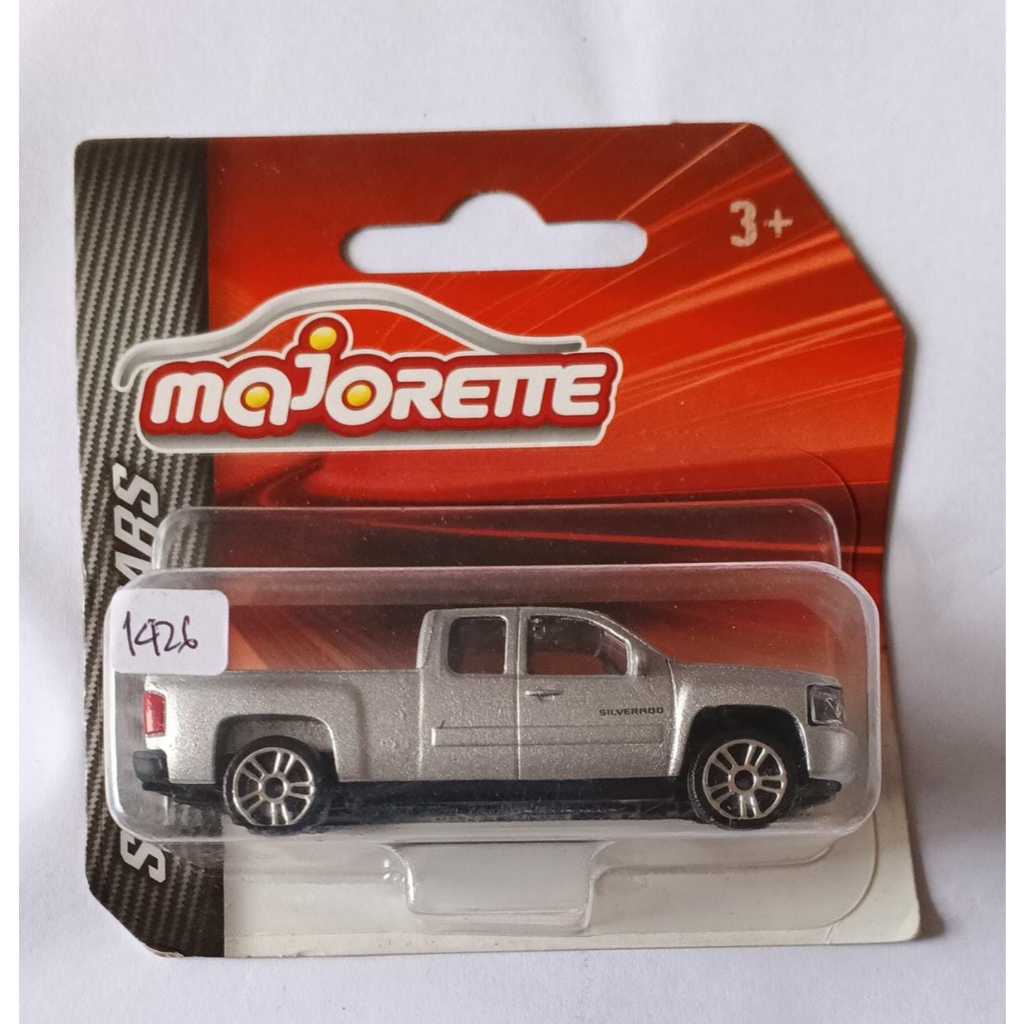 Majorette - Chevrolet Silverado Silver Street Cars