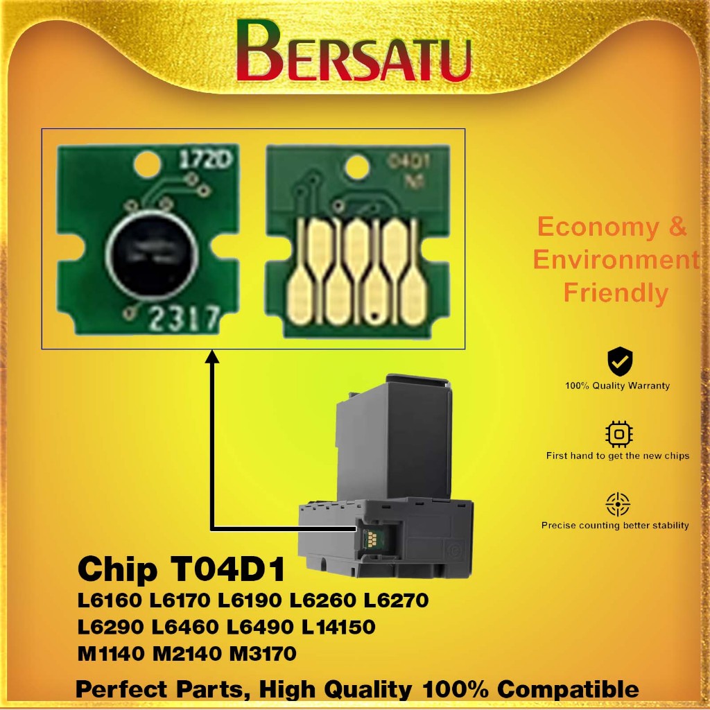 Maintenance Box Chip reset T04D1 Cip T04D1 Printer Epson M1140 M1170 M2140 M2170,M3170 L4150 L4160 L