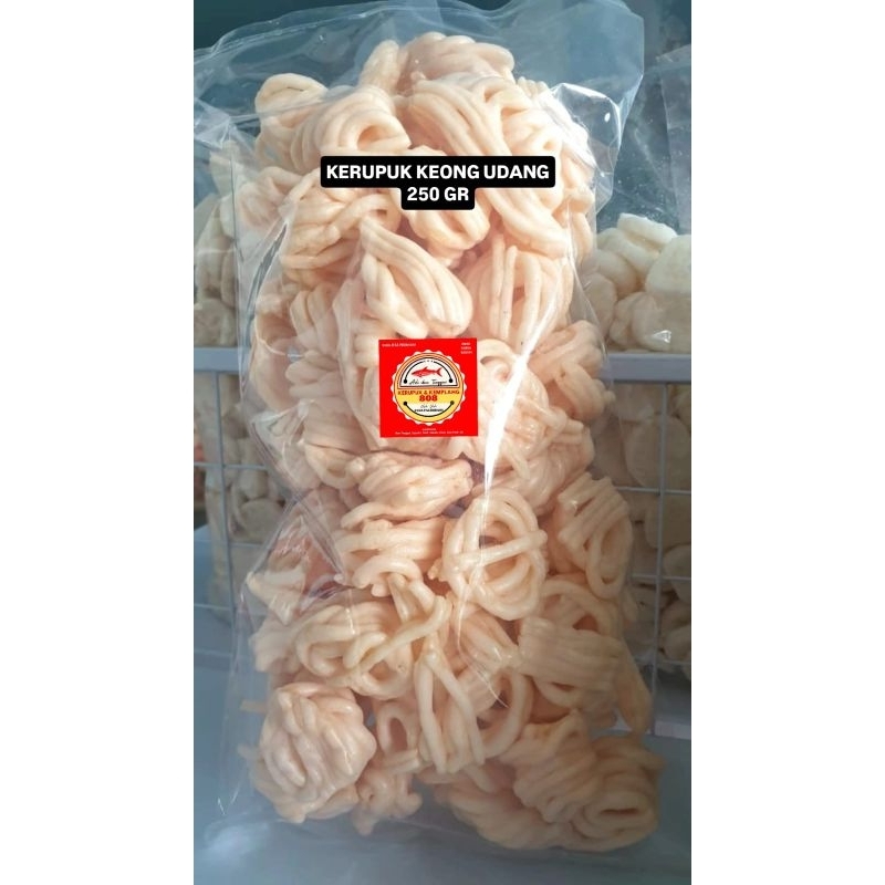 

250GR KERUPUK KEONG UDANG RENYAH GURIH KEMPLANG UDANG