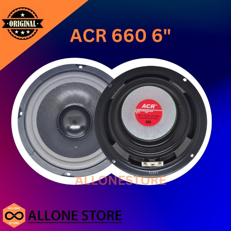 SPEAKER 6 INCH WOOFER ACR 660