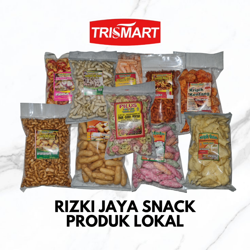 

RIZKI JAYA SNACK | PRODUK LOKAL KRUPUK KERUPUK KRIPIK KERIPIK