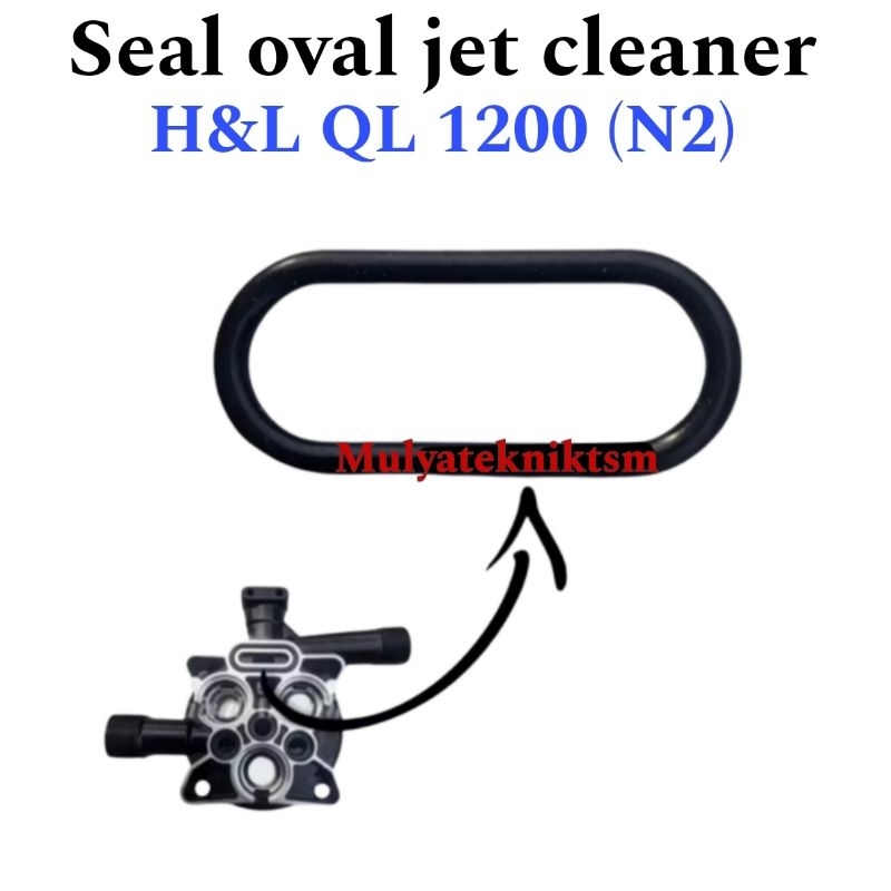 Seal oval jet cleaner H&L QL 1200 (N2) Seal head pump jet cleaner H&L QL 1200 (N2)