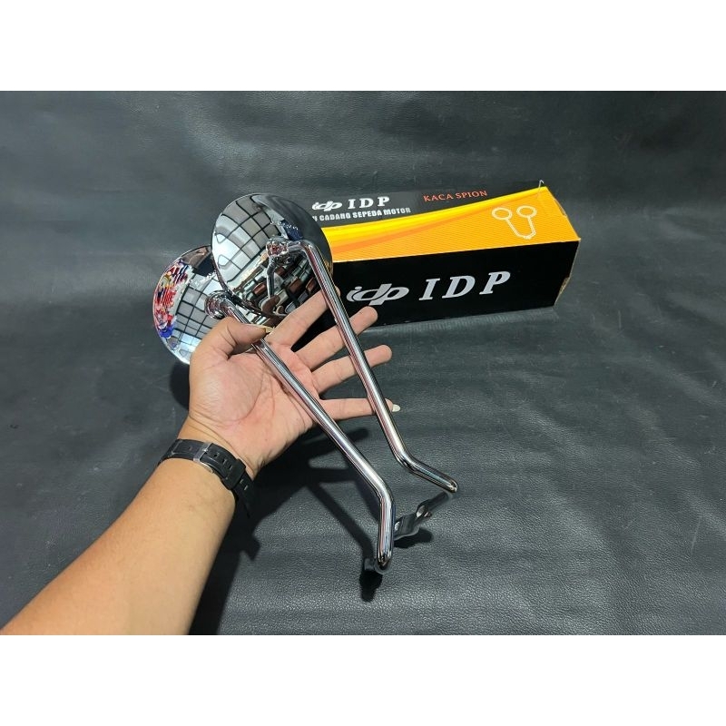 Spion miror bulat idp model New Px Chrome vespa super sprint px excel pts batang langsung Sepasang l