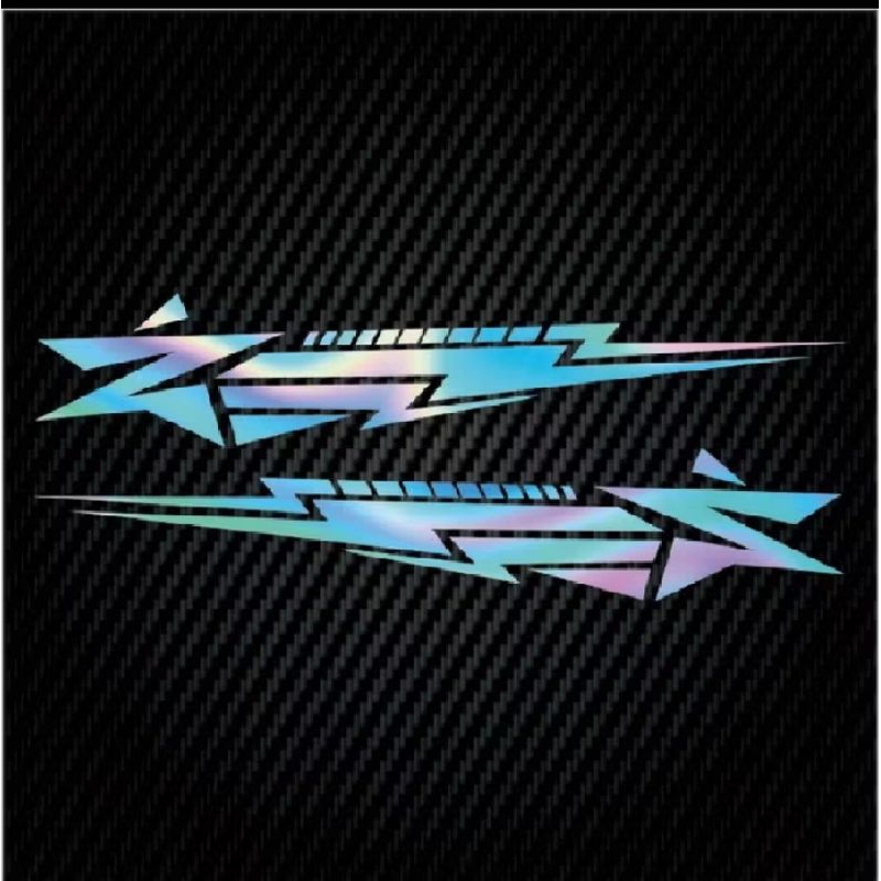 

stiker,stiker cutting stiker bintang G hologram reflective memantulkan cahaya, stiker viral