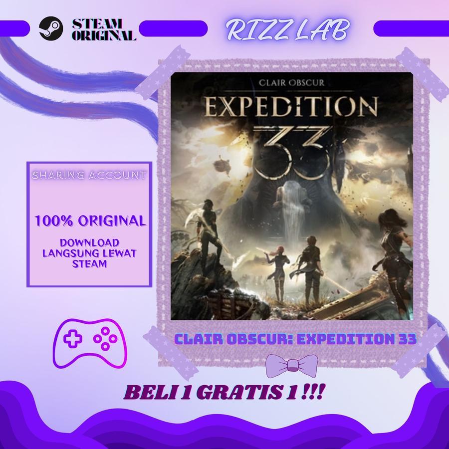 Clair Obscure Steam Sharing PC Original Steam guard