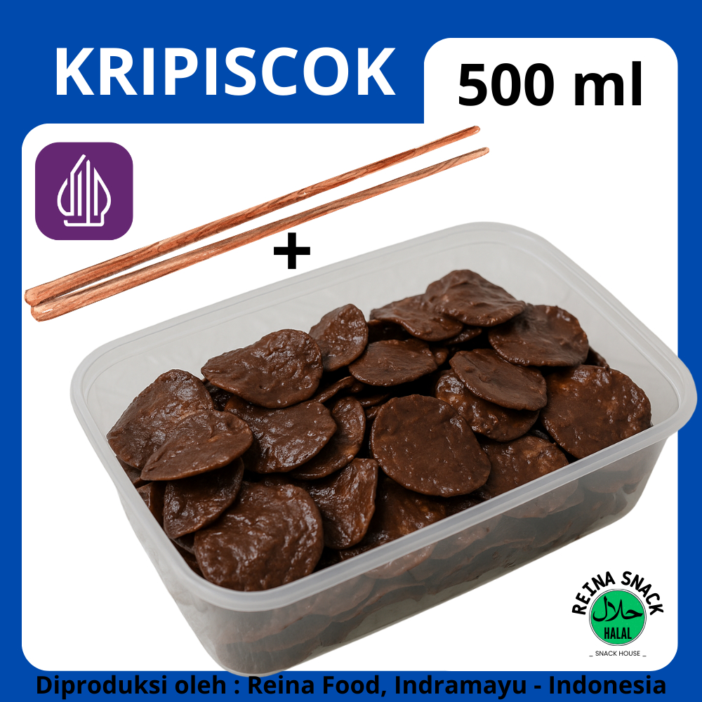 

KRIPIK PISANG COKLAT 500 ML(150gr) FREE SUMPIT