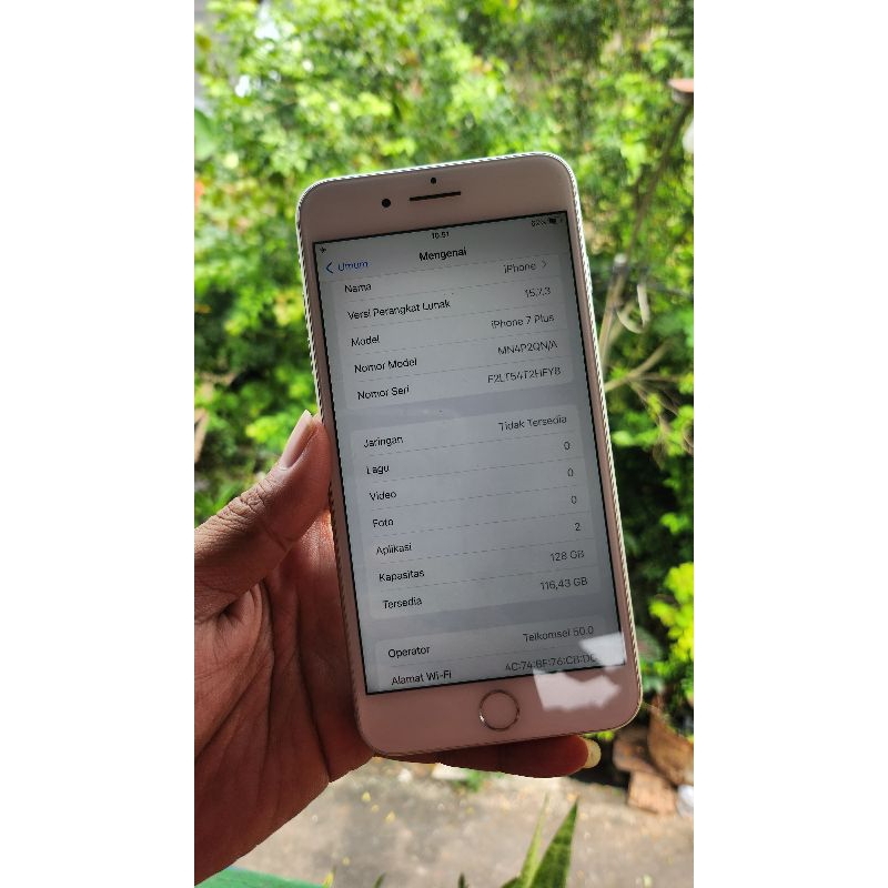Iphone 7plus 128 GB