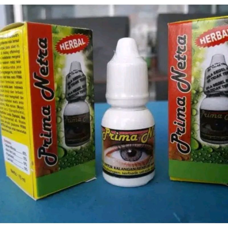 PRIMA NETRA tetes mata herbal,untuk mata katarak min/plus Dll