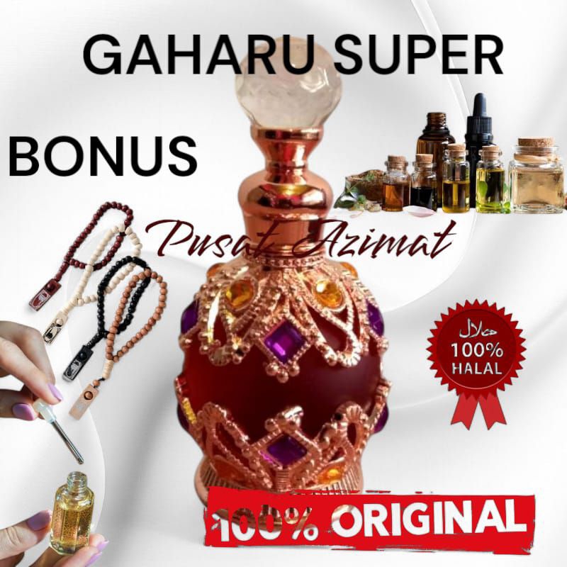 Minyak Gaharu Premium 20 ml botol mewah stik