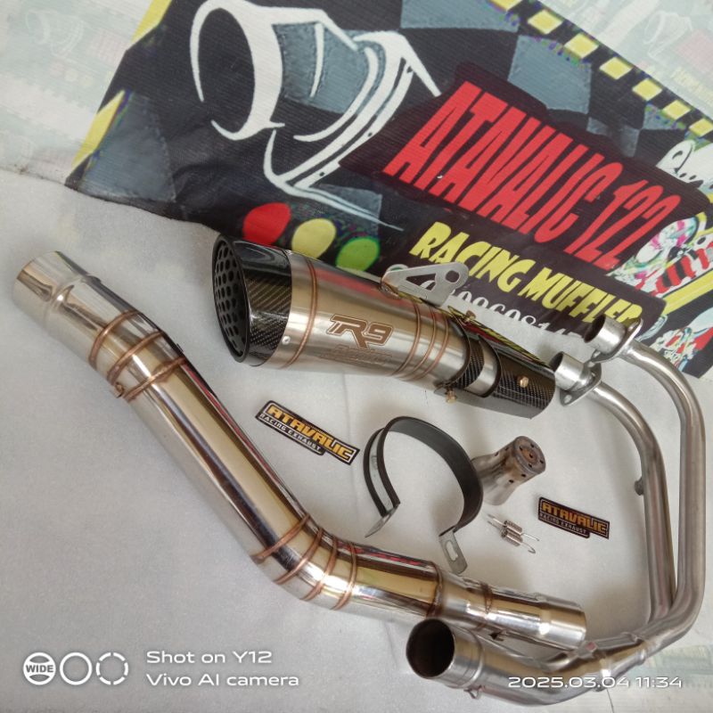 Knalpot Racing R9 H2 full system for CBR 250 RR ninja 250fi old ninja250fi new z250 ninja 250 karbu 