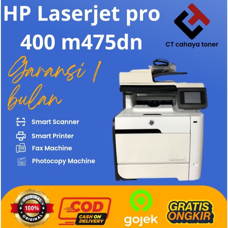 printer HP LaserJet Pro 400 color MFP M475dn