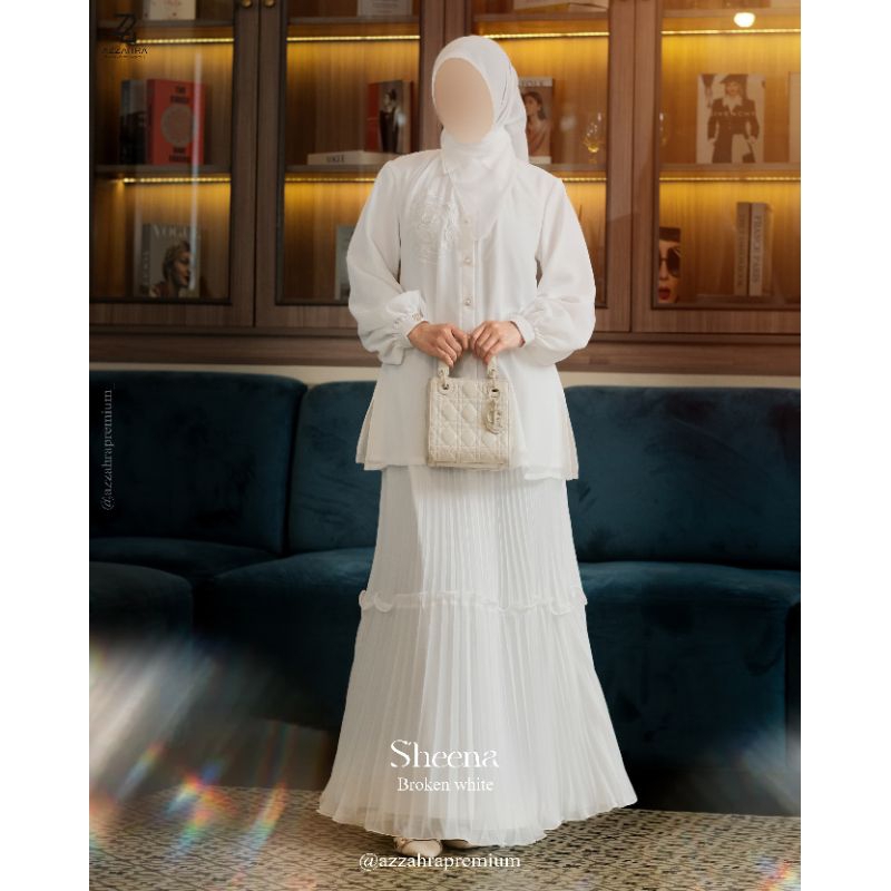 SHEENA DRESS BY AZZAHRA PREMIUM SYAR'I