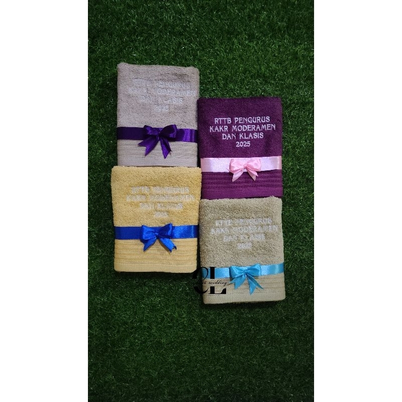 Handuk Bordir - Handuk souveni Bordir - Handuk Bordir Souvenir - Handuk Souvenir - Souvenir Handuk M