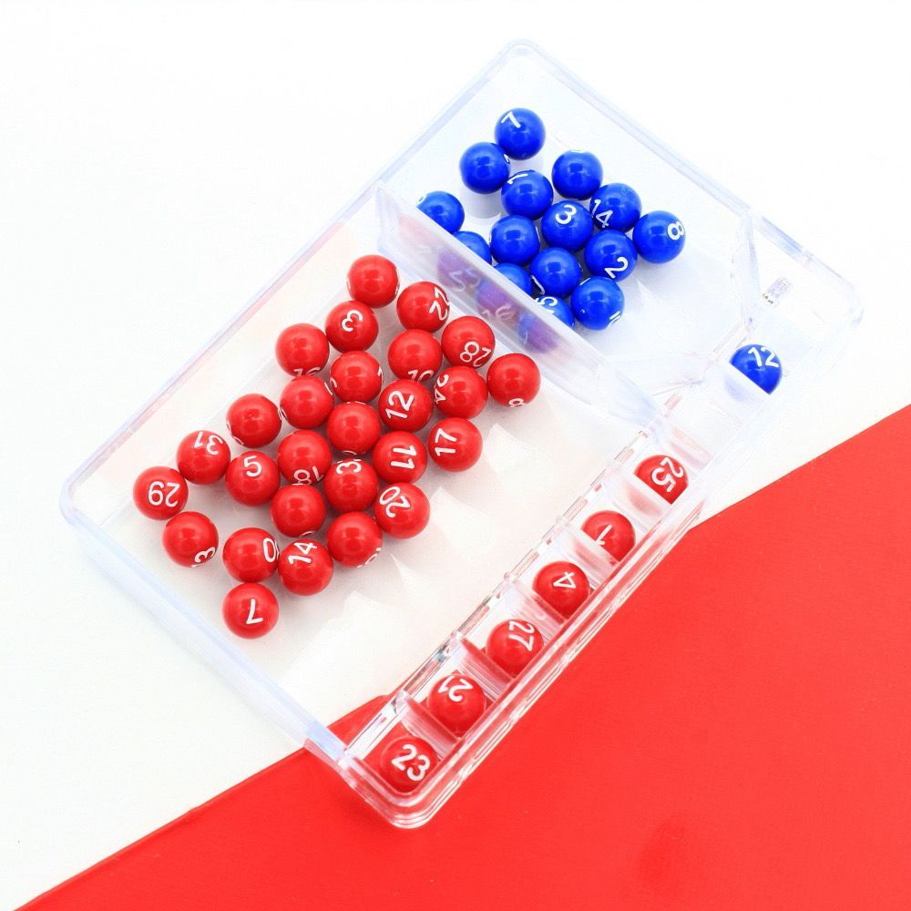 MAINAN KOTAK UNDIAN MINI BOLA NOMOR 2WARNA HIBURAN FAMILY LUCKY SPIN MAINAN TEBAK BOLA NOMOR