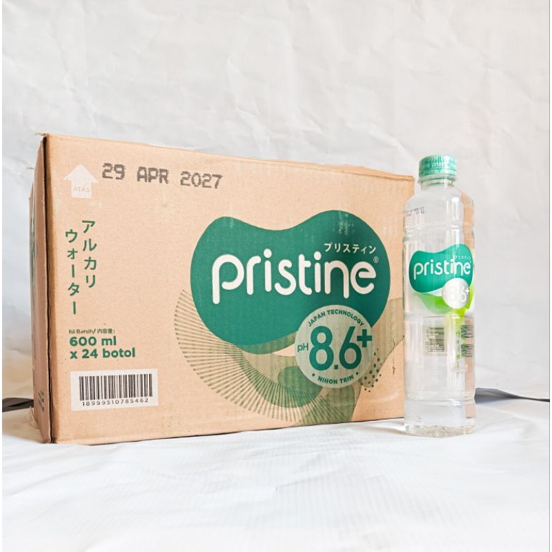 

Pristine pH 8.6+ 600 ML X 24