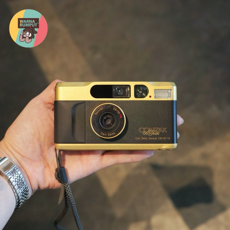 CONTAX T2 60 Years Anniversary Limited Edition Gold Super rare
