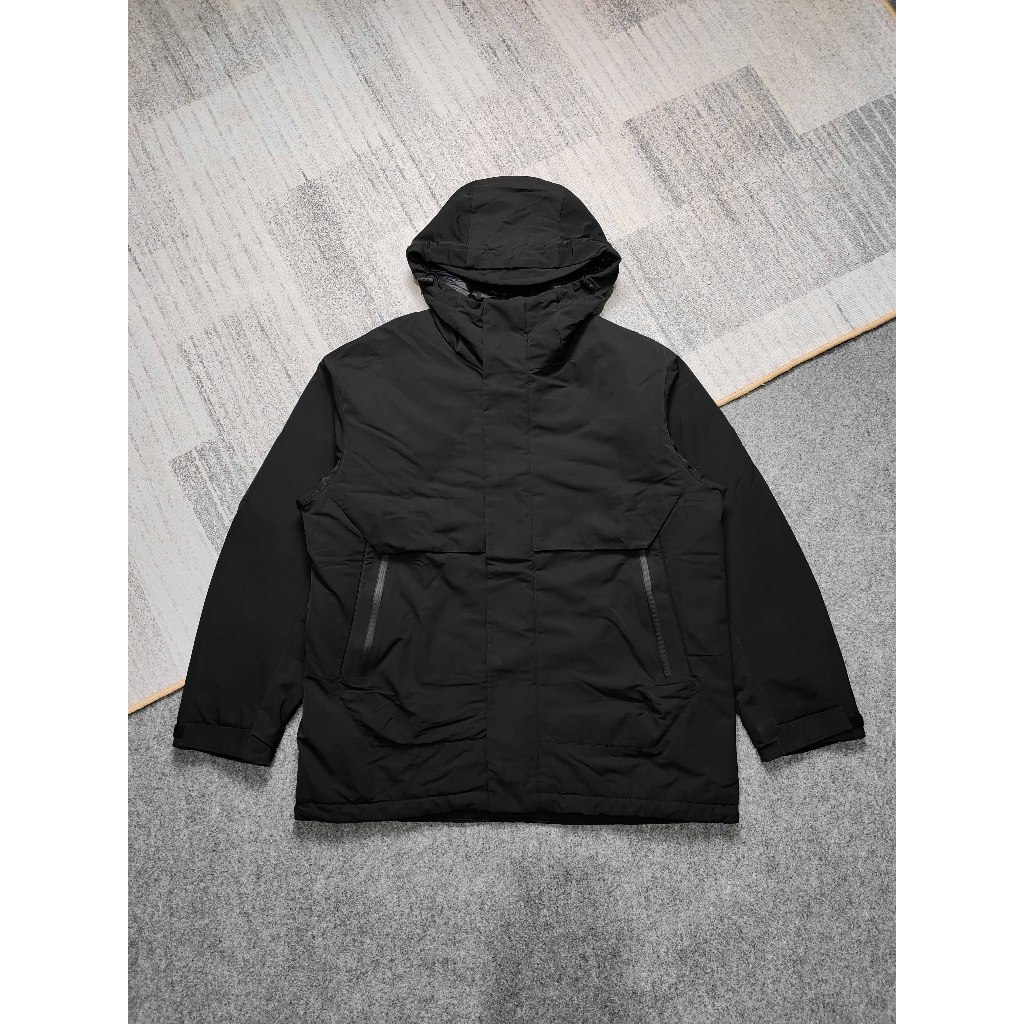 Uniqlo +J x Jil Sander Hybrid Down Parka Jacket Jaket Black
