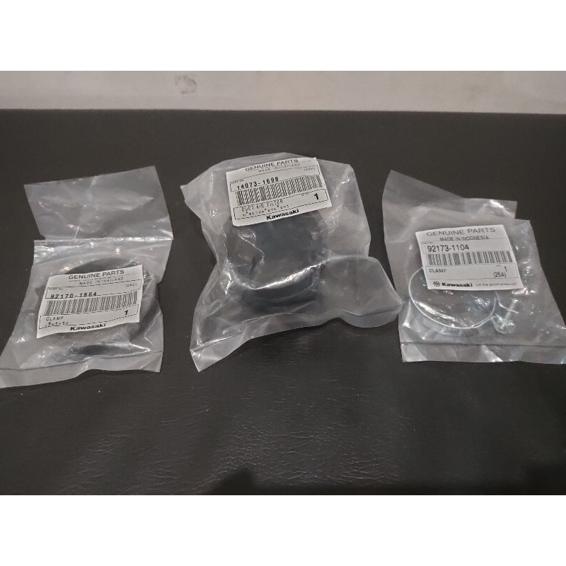 karet filter set klem ninja rr old new