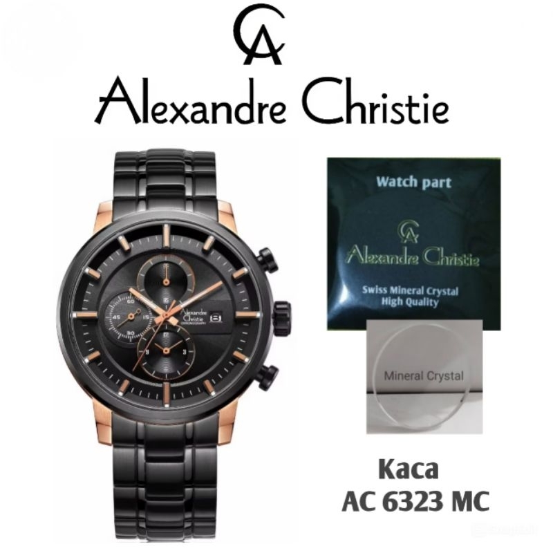 Kaca Jam Tangan Alexandre Christie Type AC 6323 MC