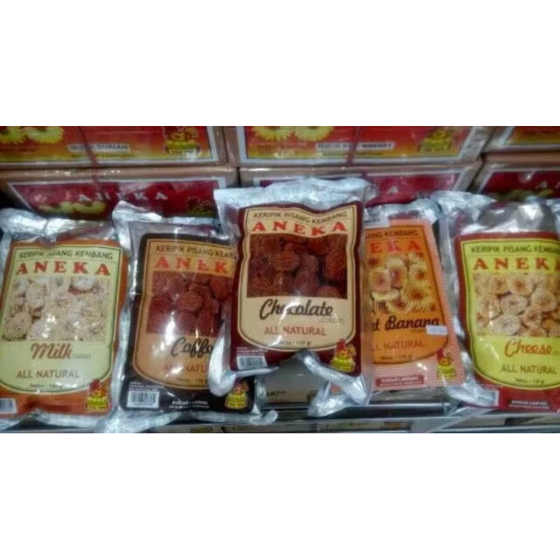

Keripik pisang kembang aneka oleh oleh khas lampung