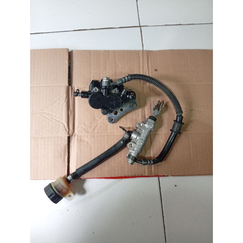 Master Kaliper Rem belakang Ninja Rr old Ninja Rr new Original copotan