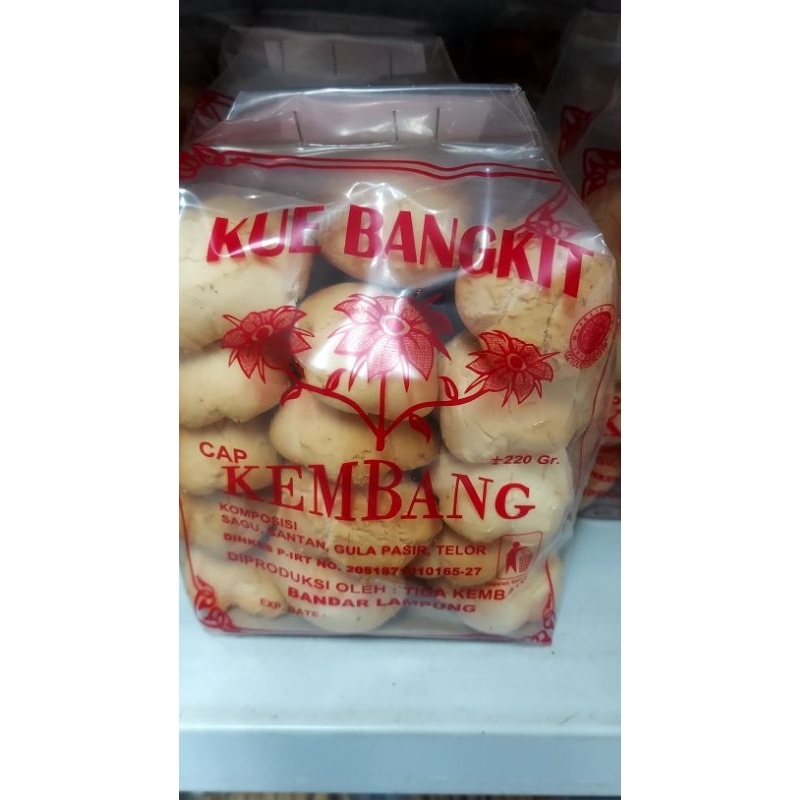 kue bangkit cap kembang kue bangkit kue