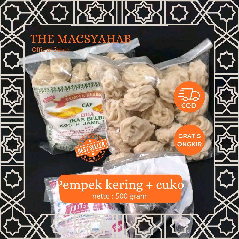 

1 KG Pempek Kering Khas Palembang + Cuko Cap Dua Belida Food Camilan Snack Cemilan Kerupuk