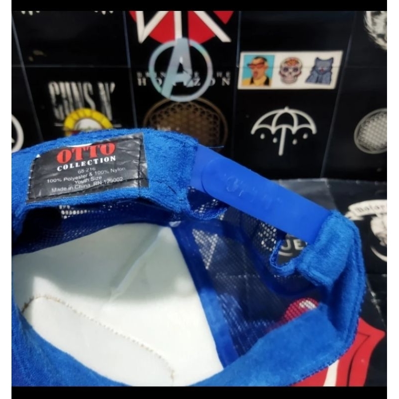 topi import sport TRUCKER ROPEHAT otto ever green series