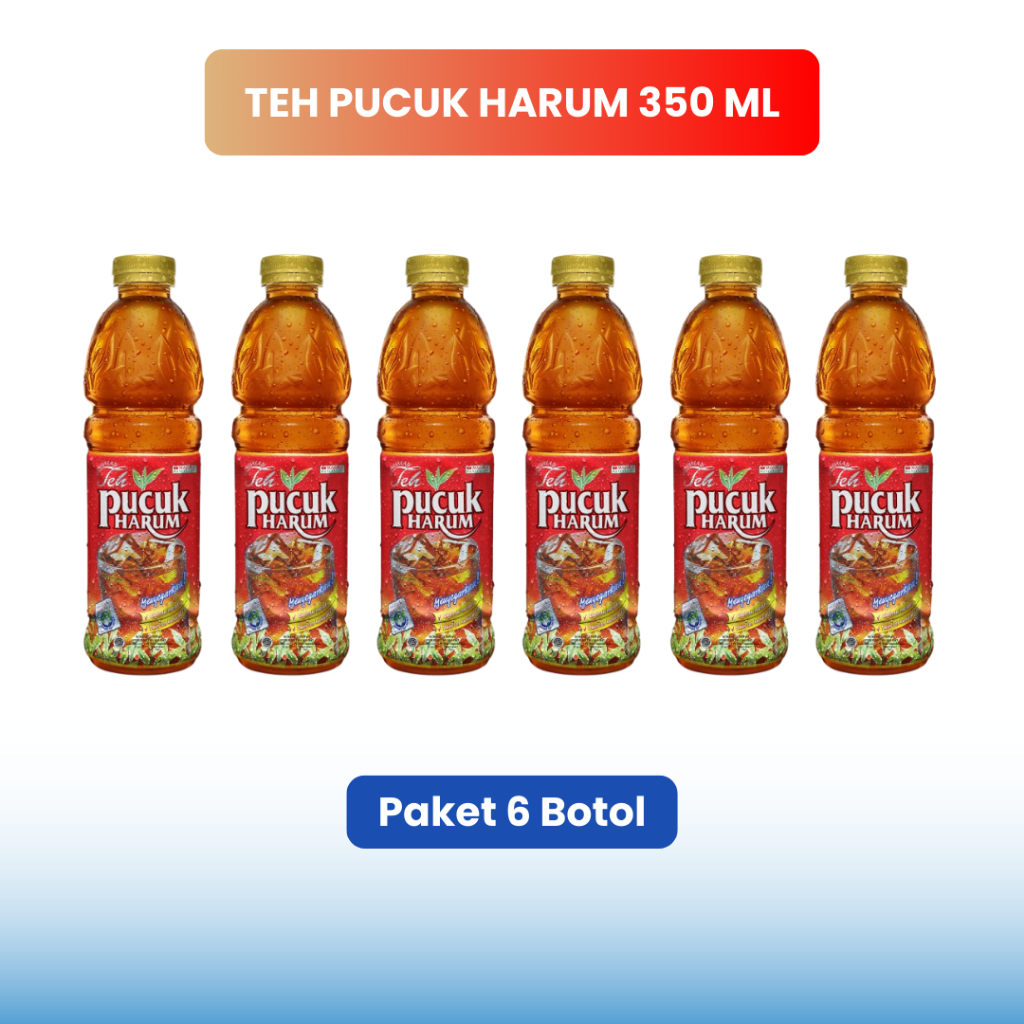 

Jual Teh Pucuk Harum Botol 350 ml Paket 6 Botol