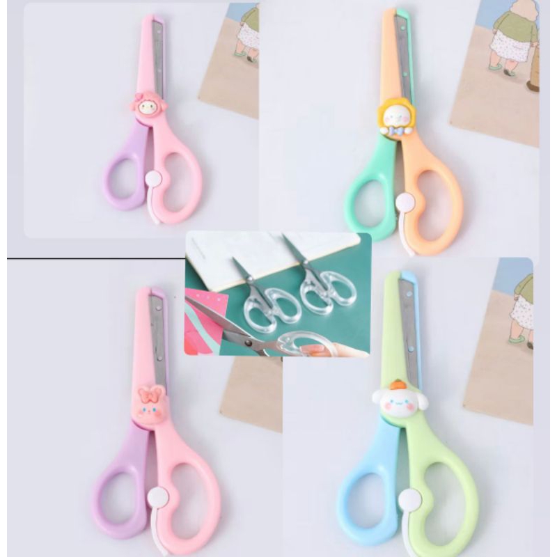 

Gunting transparan _gunting anak motif