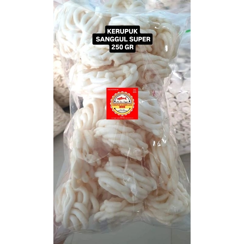 

250GR KERUPUK SANGGUL SUPER / KERUPUK KERITING