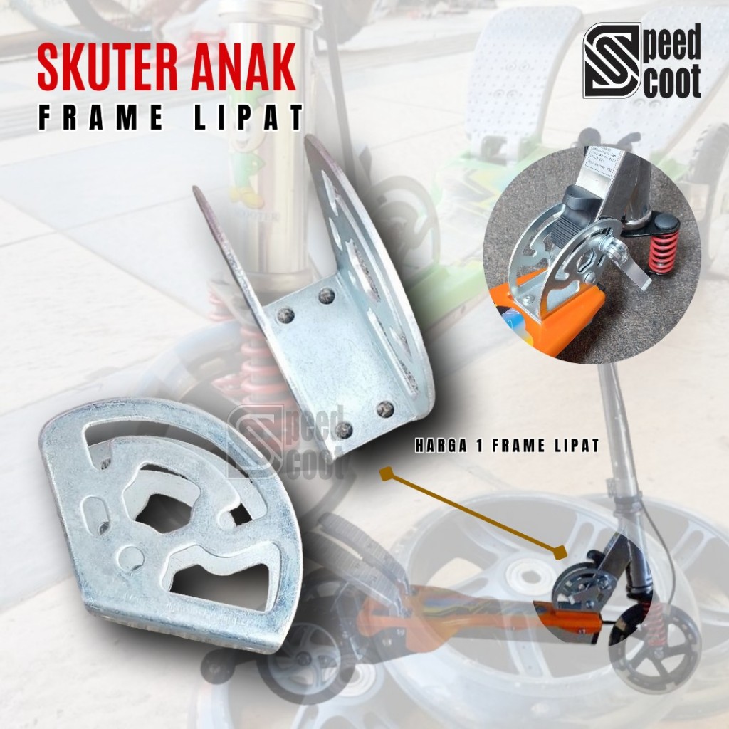 Frame Lipat Skuter Anak Otoped Pedal Injak Roda 3