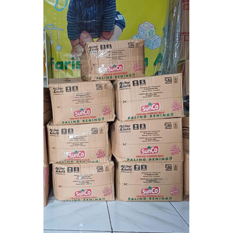 

sunco 2 Liter 6pcs/dus/karton TIDAK KOLIAN