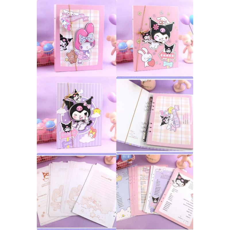 

Binder Melody Kuromi A4 uk 21x29.7