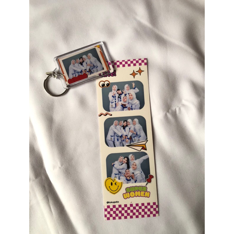 Keychain photostrip