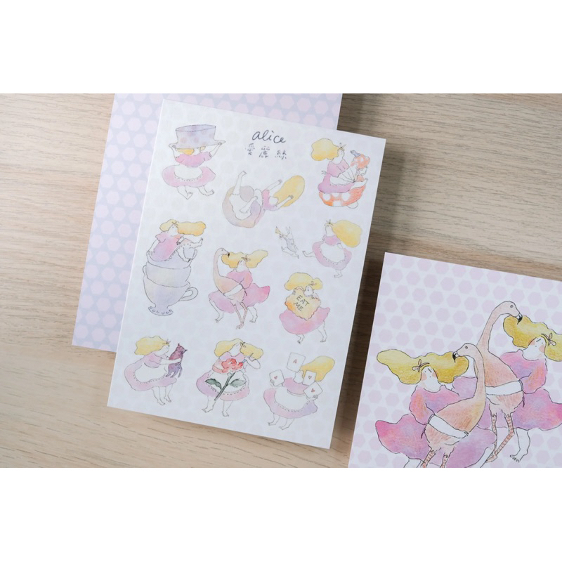 

Dodolulu Alice in the Wonderland Sticker Transparant