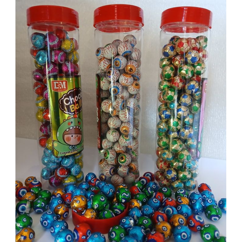 

CHOCO BALLS isi 120 pcs per botol