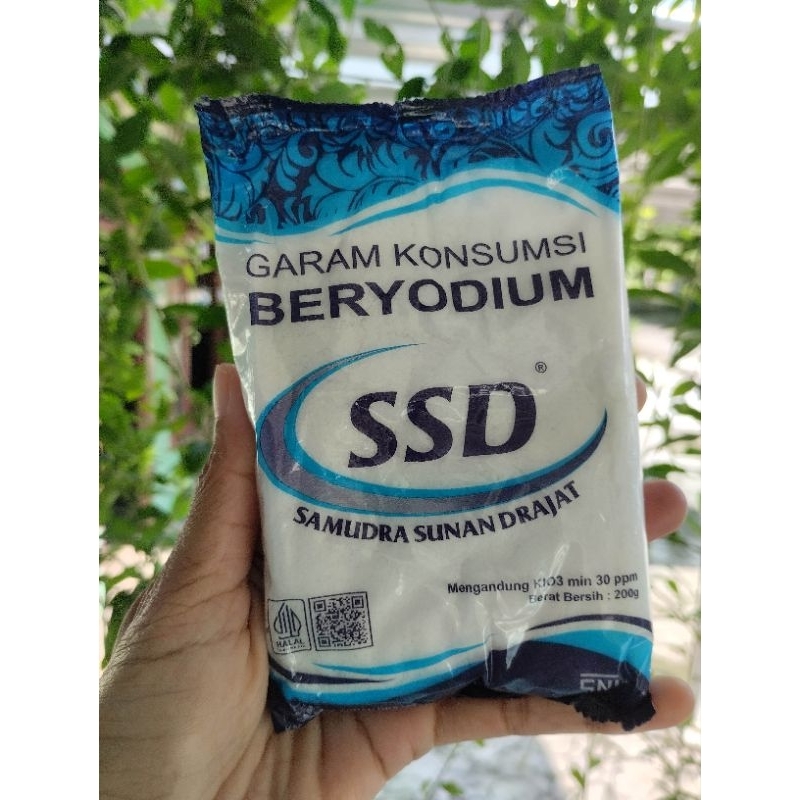 

Garam SSD (Samudra Sunan Drajat) beryodium 200g x 3 pcs