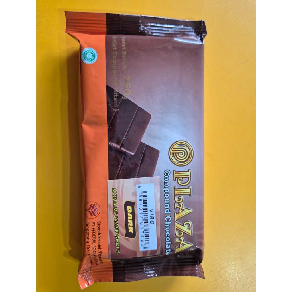 

Plaza Coklat Batang / Plaza Compound Chocholate (250gr, 1000gr)