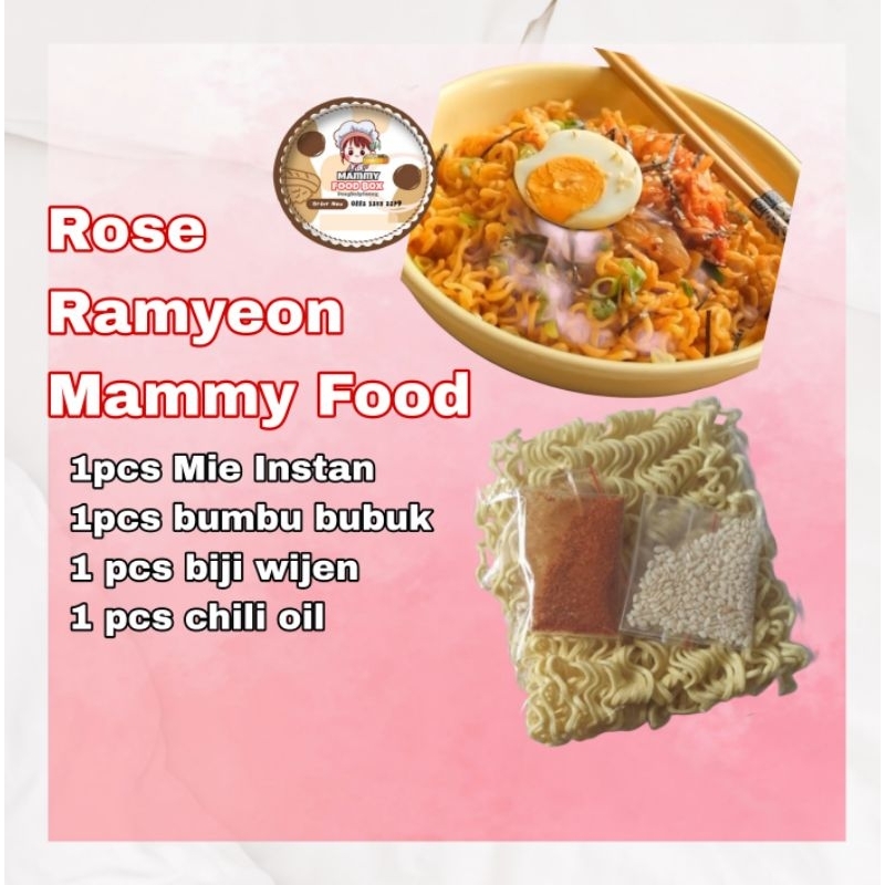 

Rose Ramyeon Mammy Food