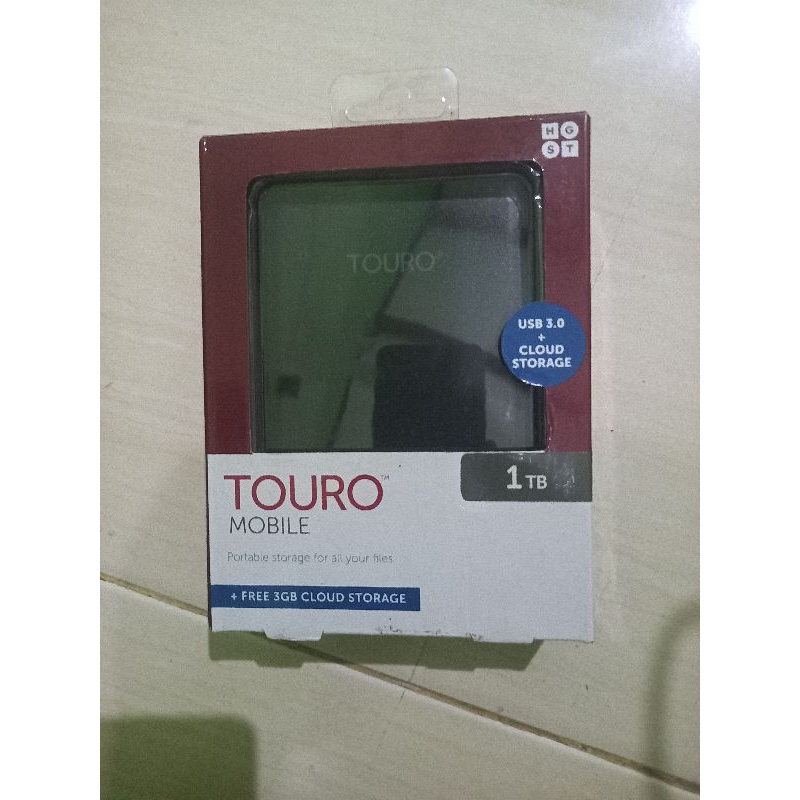 hdd/harddisk exterrnal second 1tb touro