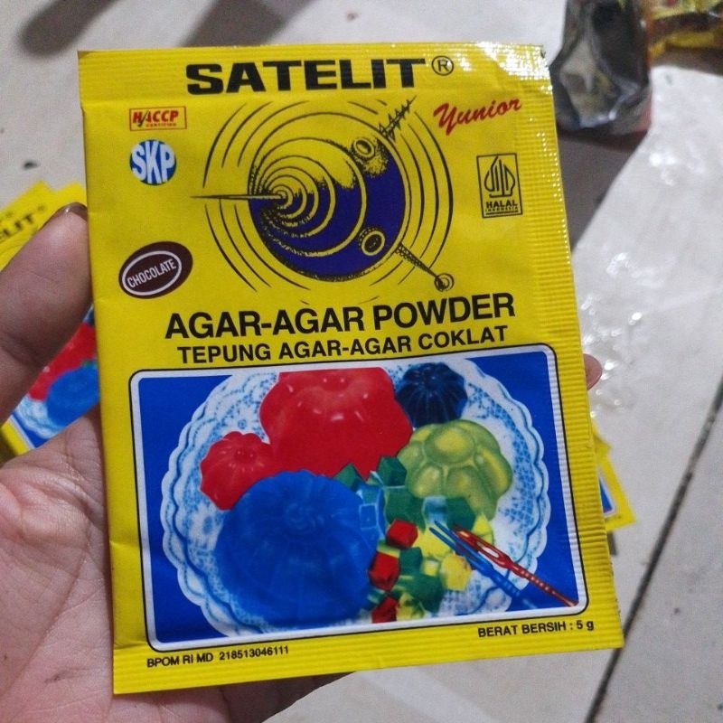 

Agar agar powder satelit 5g