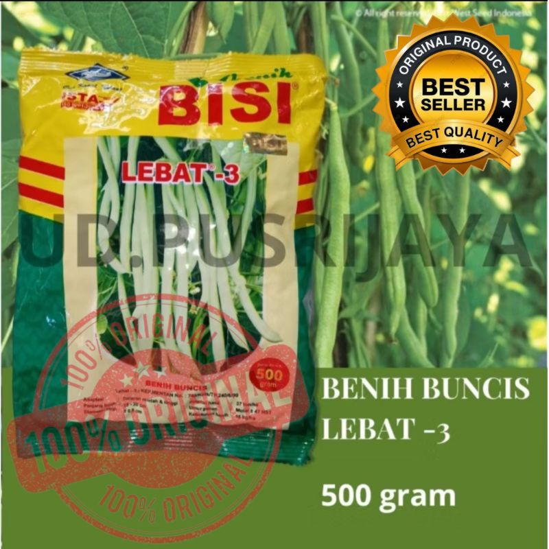 BENIH BUNCIS BISI LEBAT 3 kemasan 500gram