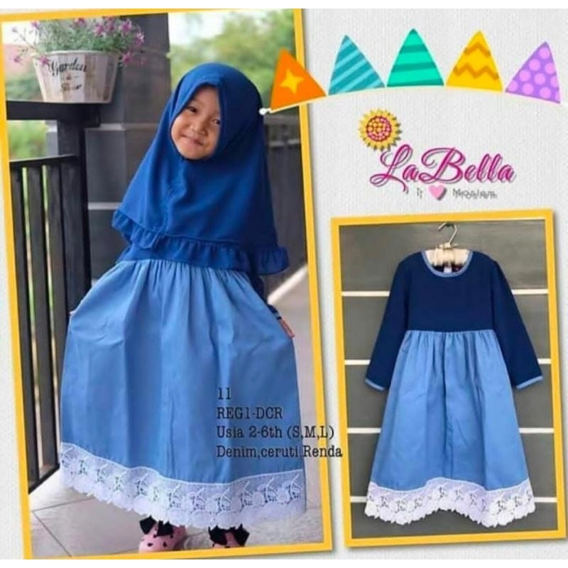 baju anak perempuan merk labella