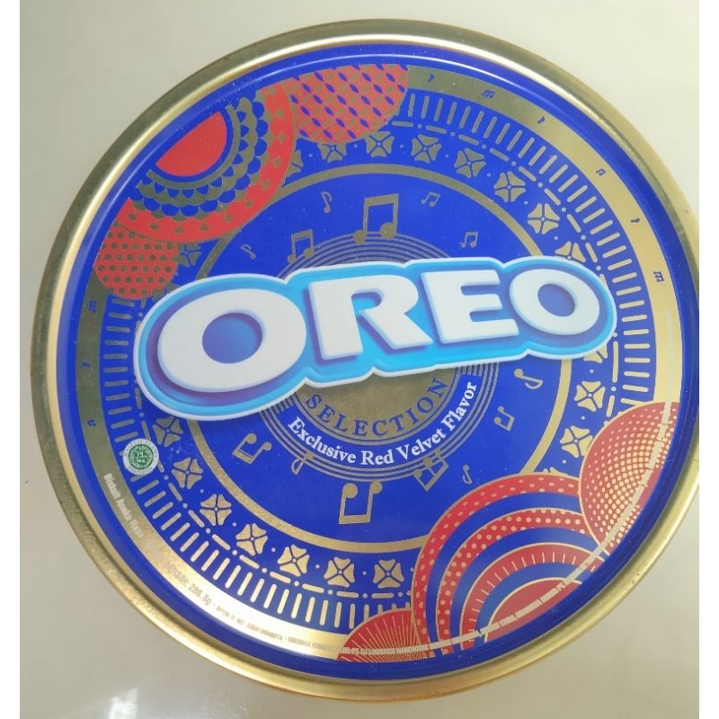 

Kaleng bekas Oreo 280gr