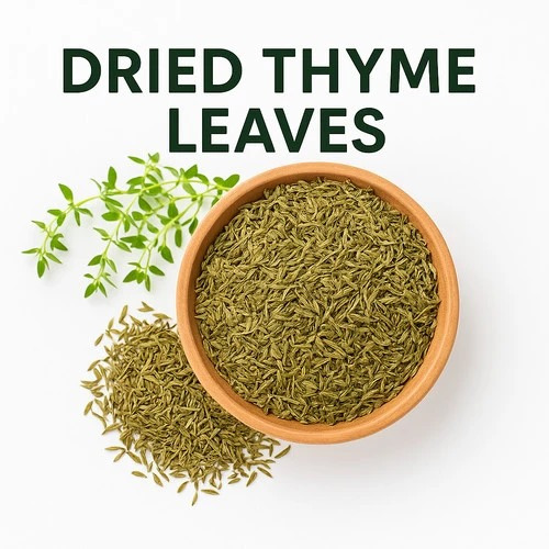 

DRIED THYME LEAVES DRY DAUN TIMI FLAKES KERING 100 GR IMPORT ITALIAN REPACK