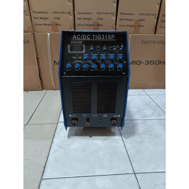 Mesin Las AC/DC TIG / Argon merk STAHLWERK TIG-315P AC/DC Ex-display