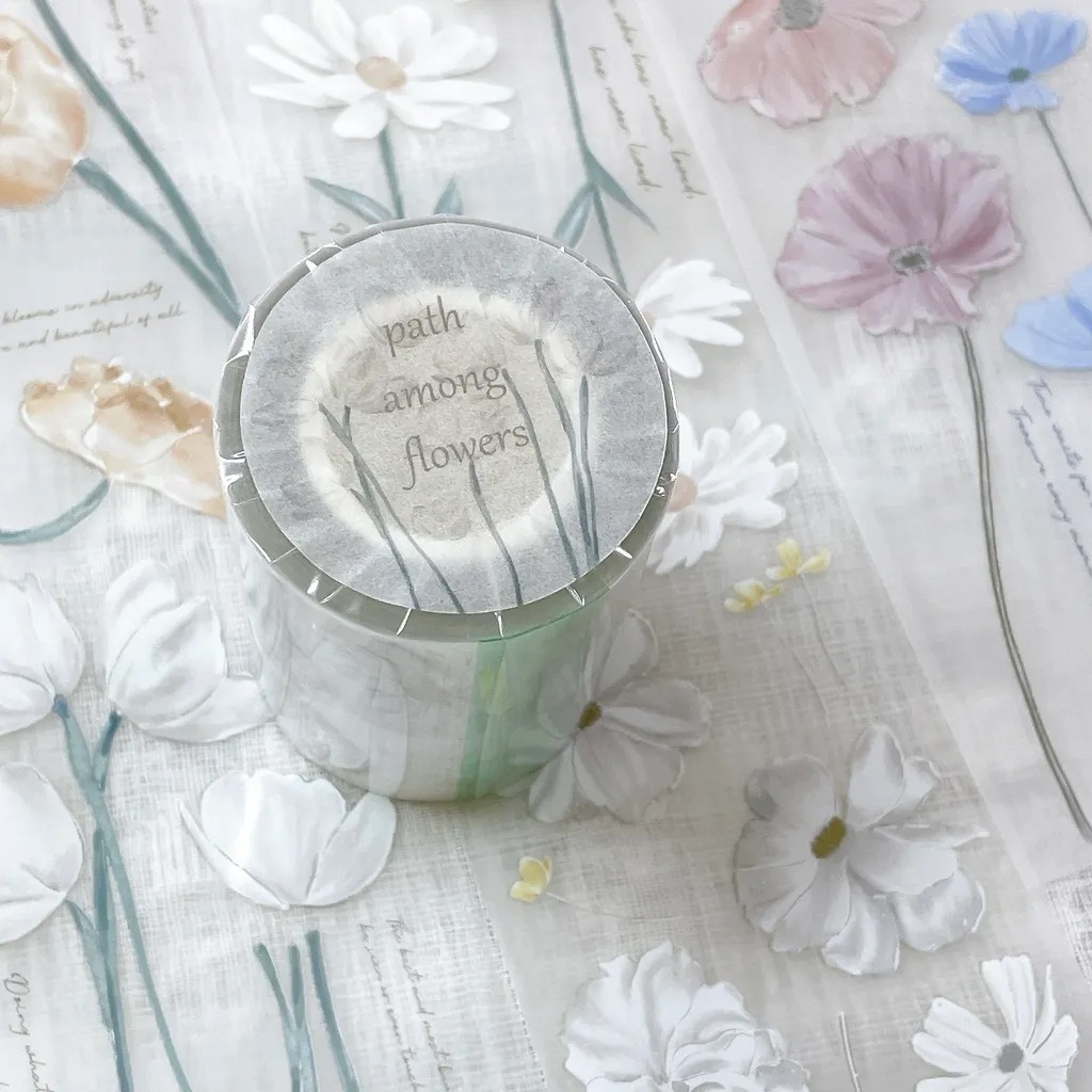 

Hairmo Path Among Flowers Pet Tape Sticker Sample