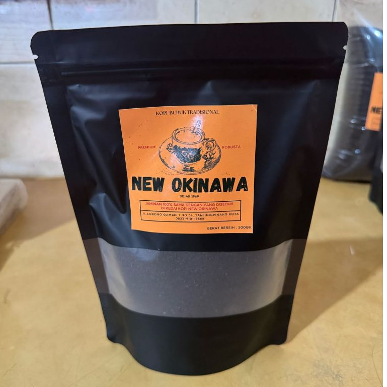 

Kopi Bubuk Robusta Premium Aroma Harum Autentik Kopitiam Kedai Kopi 500gr Menarima Pesanan Grosir